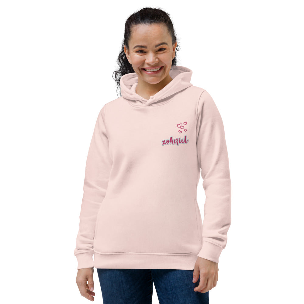 xoAeriel Women's eco fitted hoodie