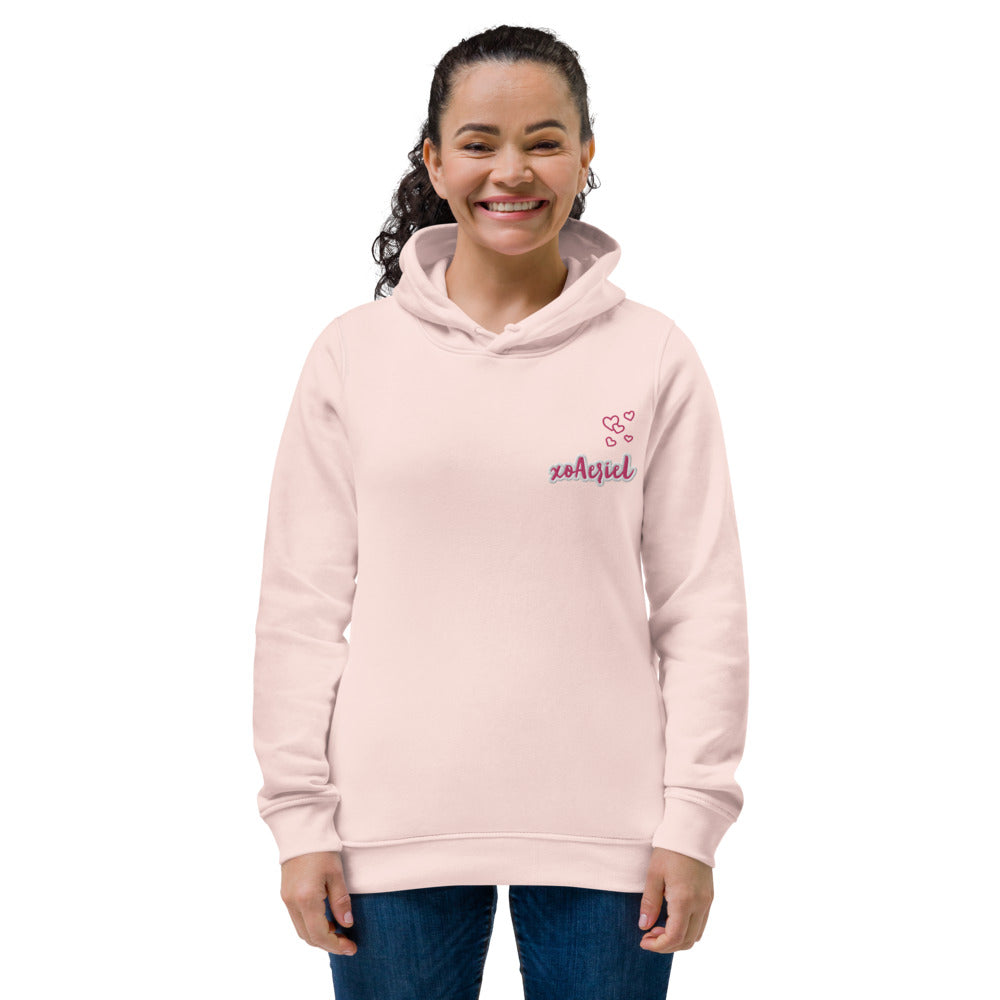 xoAeriel Women's eco fitted hoodie