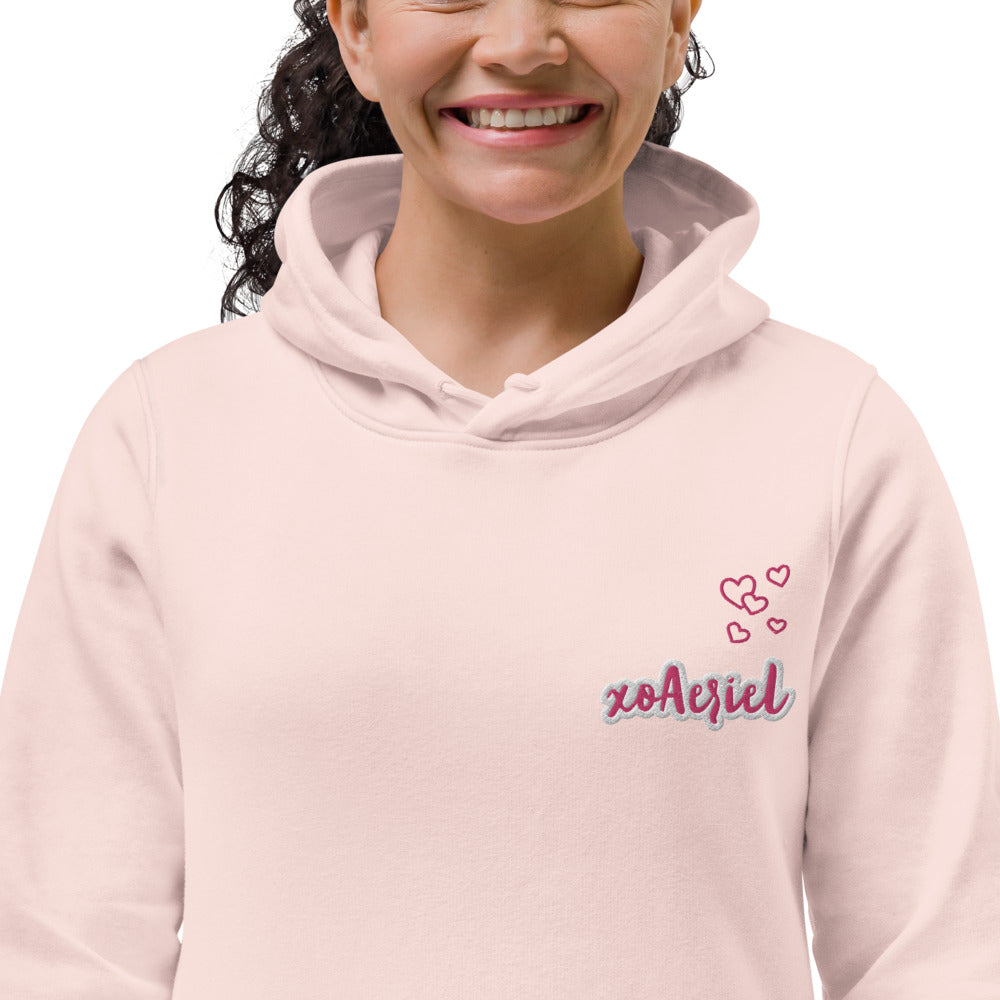 xoAeriel Women's eco fitted hoodie